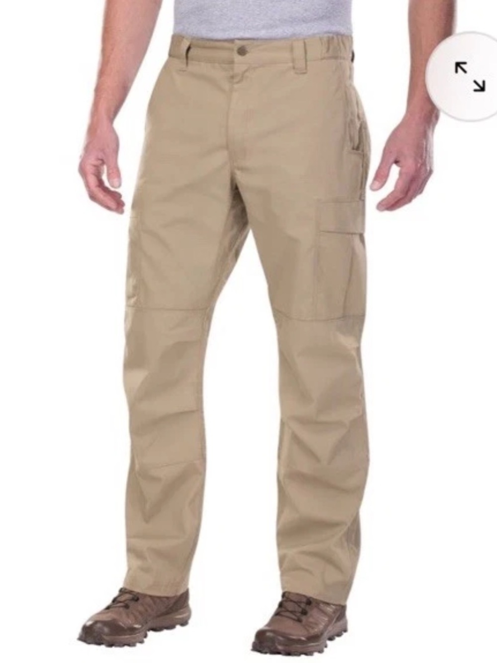 Vertx Pants Phantom LT 2.0 Tactical Cargo Ripstop Men 40x30 DT Khaki (38x29.5)
